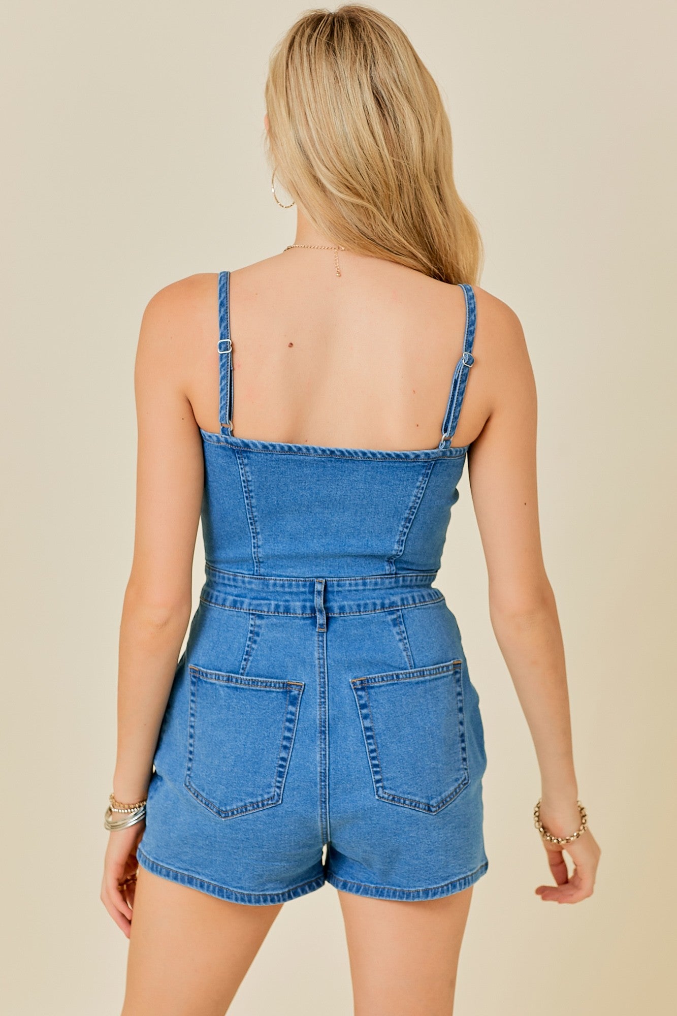 denim romper, country concert romper, denim, concert