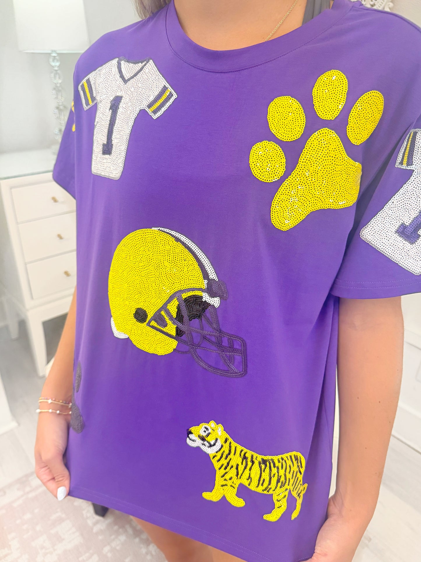 Gameday Sequin T Shirt