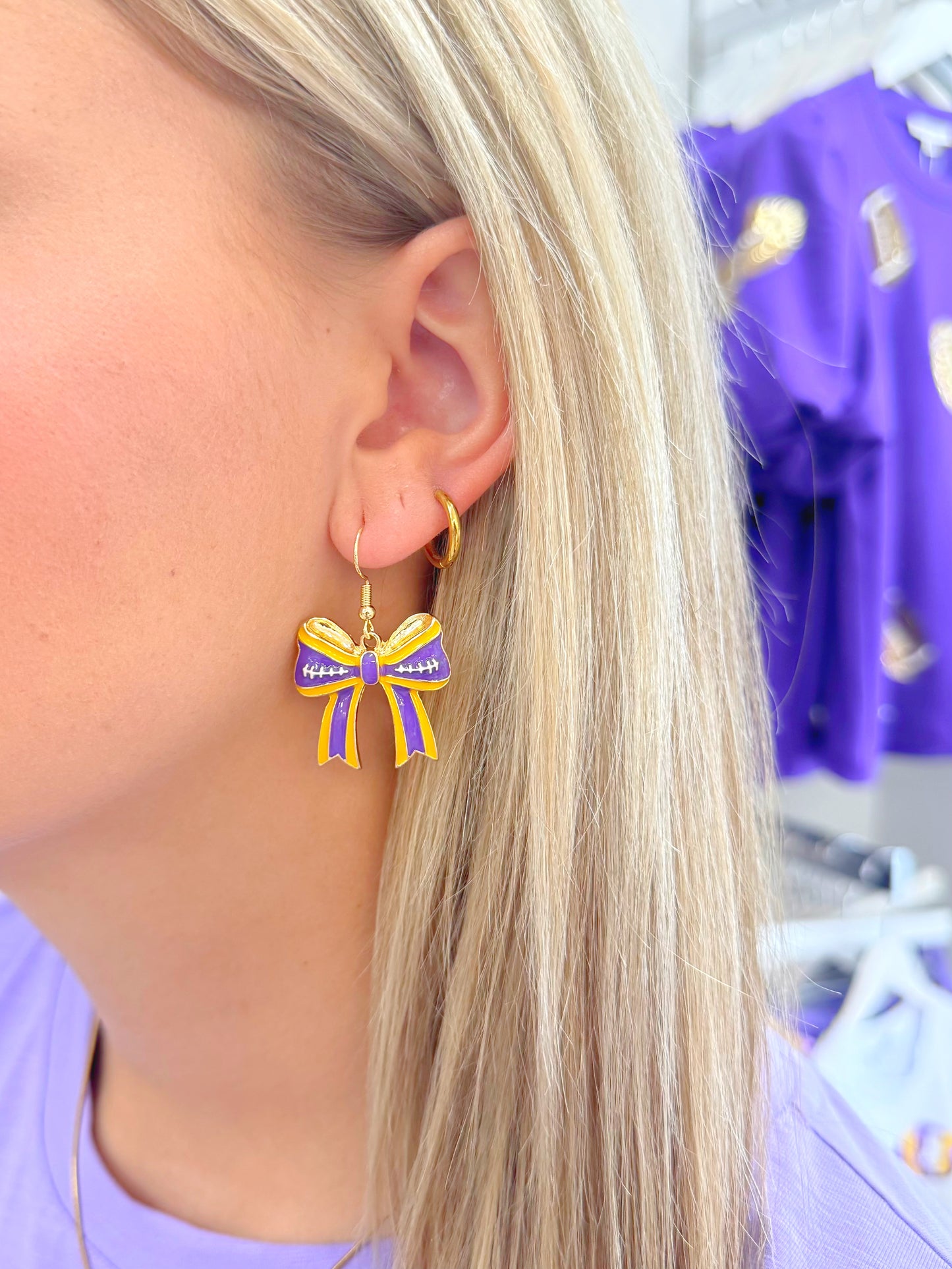 Football Earrings