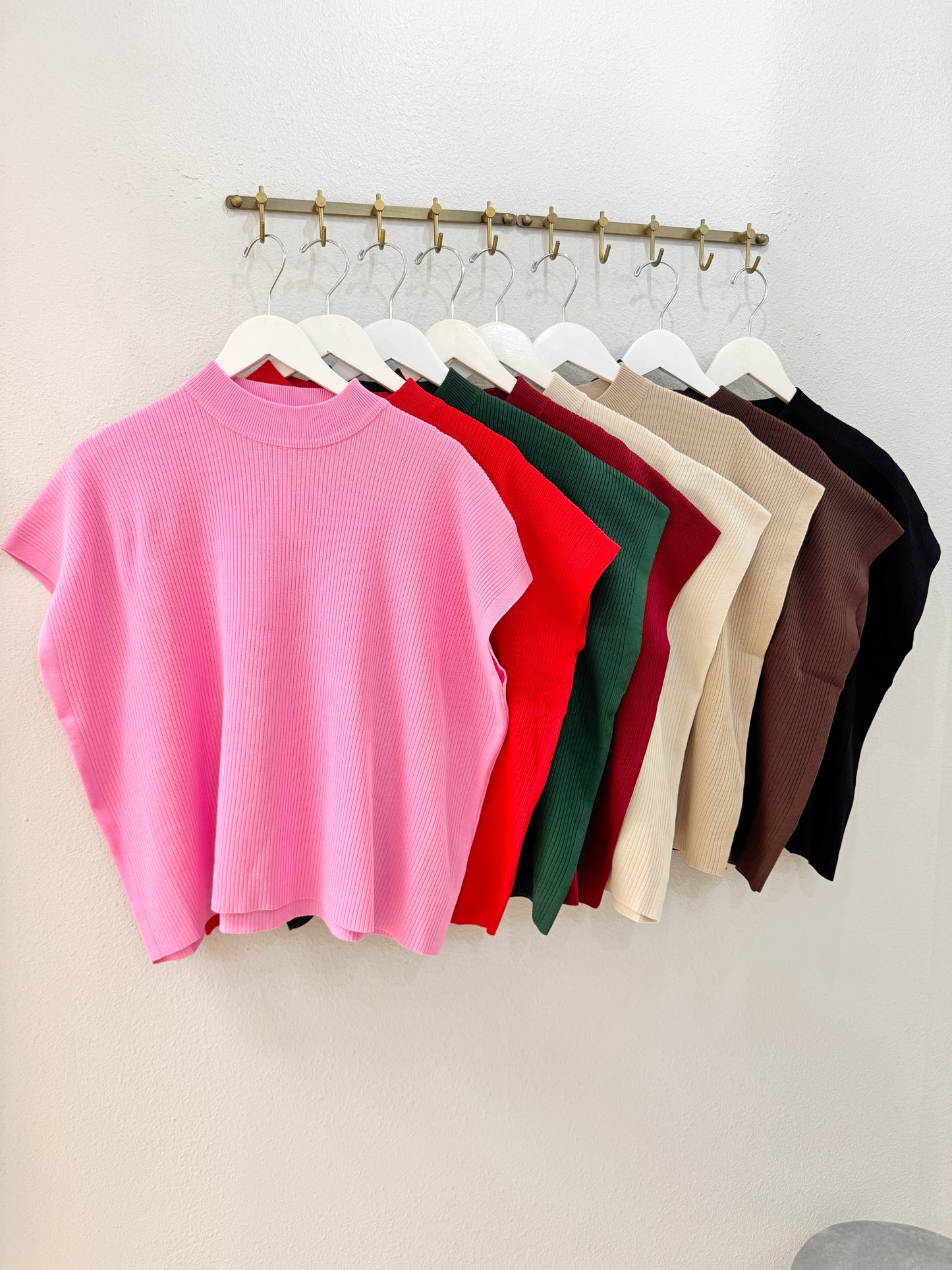 Mock Neck Top