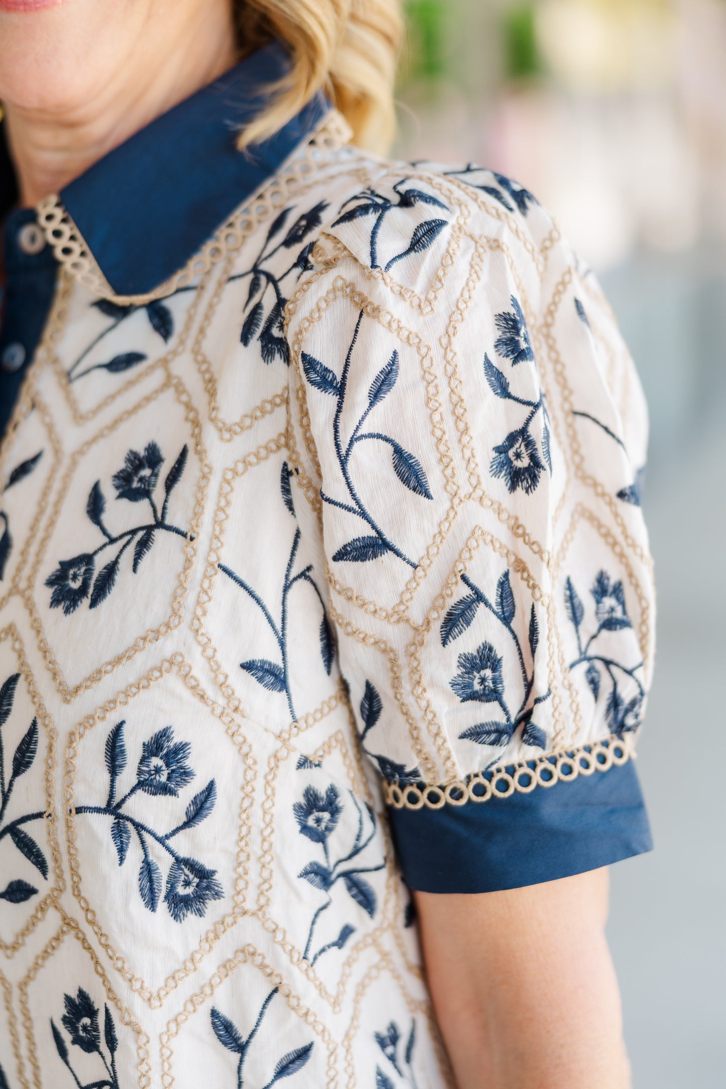 Floral Embroidered Dress