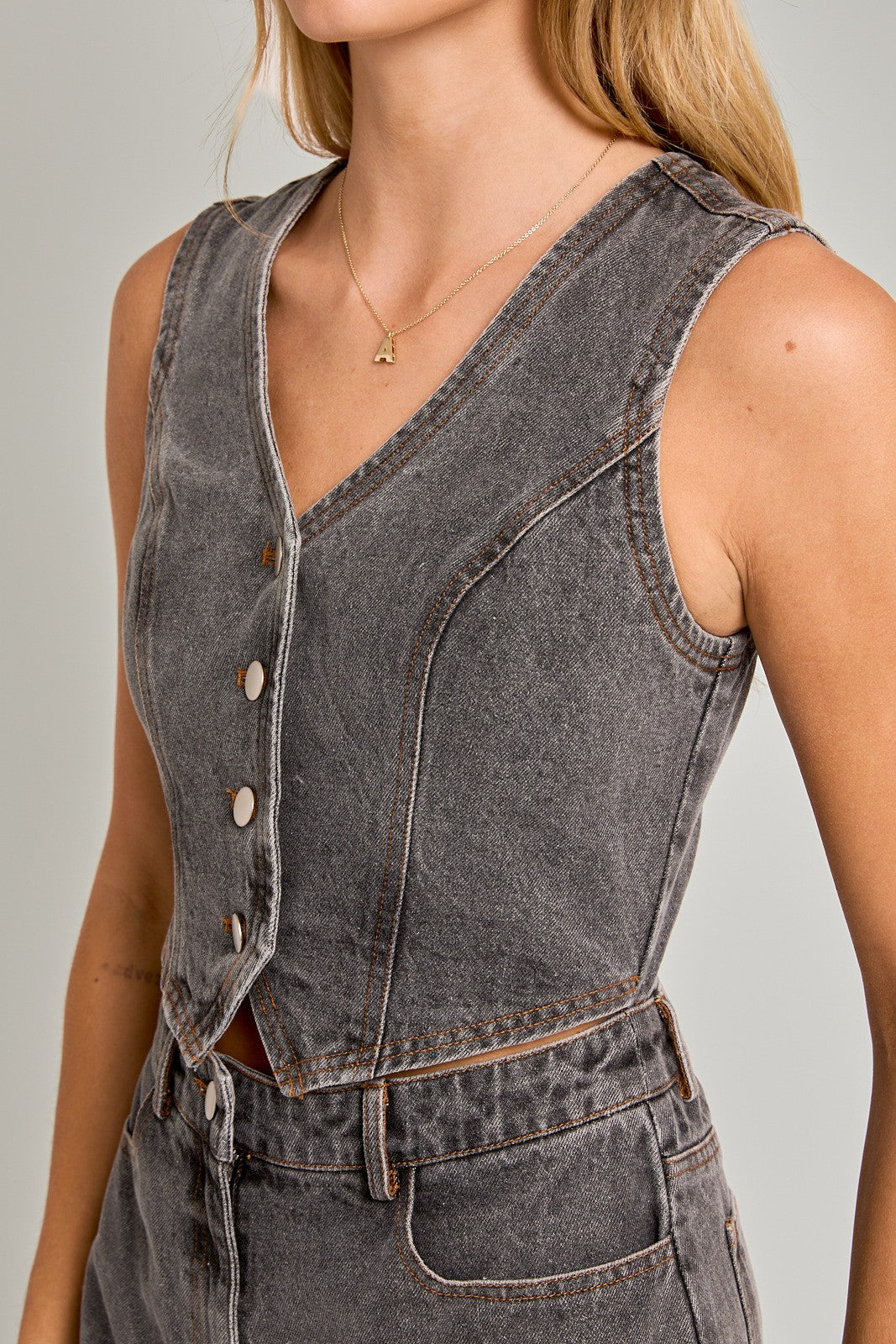 V-Neck Sleeveless Romper
