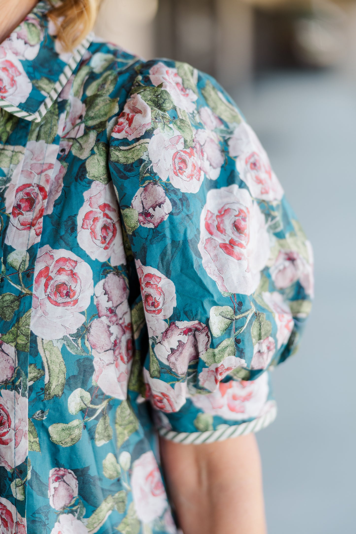 Short Puff Sleeve Dress