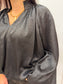 Women's tops, Womens blouse, Dressy top, Dressy blouse, going out top, going out blouse, date night top, party top, Long sleeve v-neck top