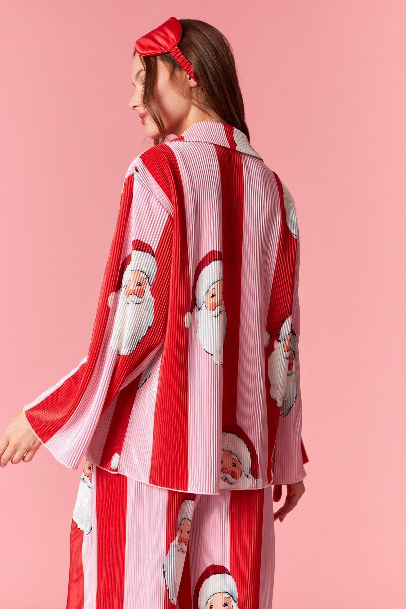 holiday pajamas, pj set, soft pjs, long sleeve pjs