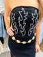 crop top, country top, tie top, strapless top