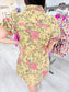 Floral Print Collared Mini Dress