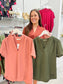S/S V-Neck Top