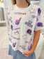 Sequin Football Tee