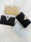 V Buckle Clutch