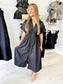 Smocked Midi Dress