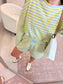 Striped Terry Set