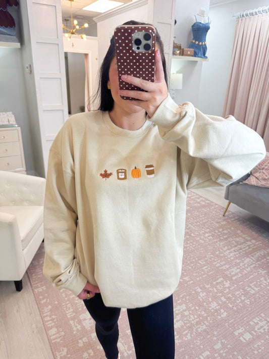 Just Fall Things Sweatshirts