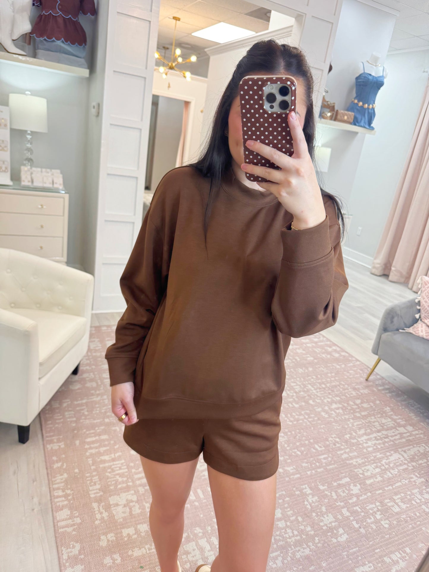 Scuba Pullover & Shorts Set
