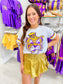 Sequin Vintage Tiger Tee