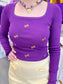 Football Patch Long Sleeve Top