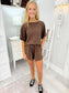 Textured Knit Set