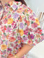 Floral Puff Sleeve Top