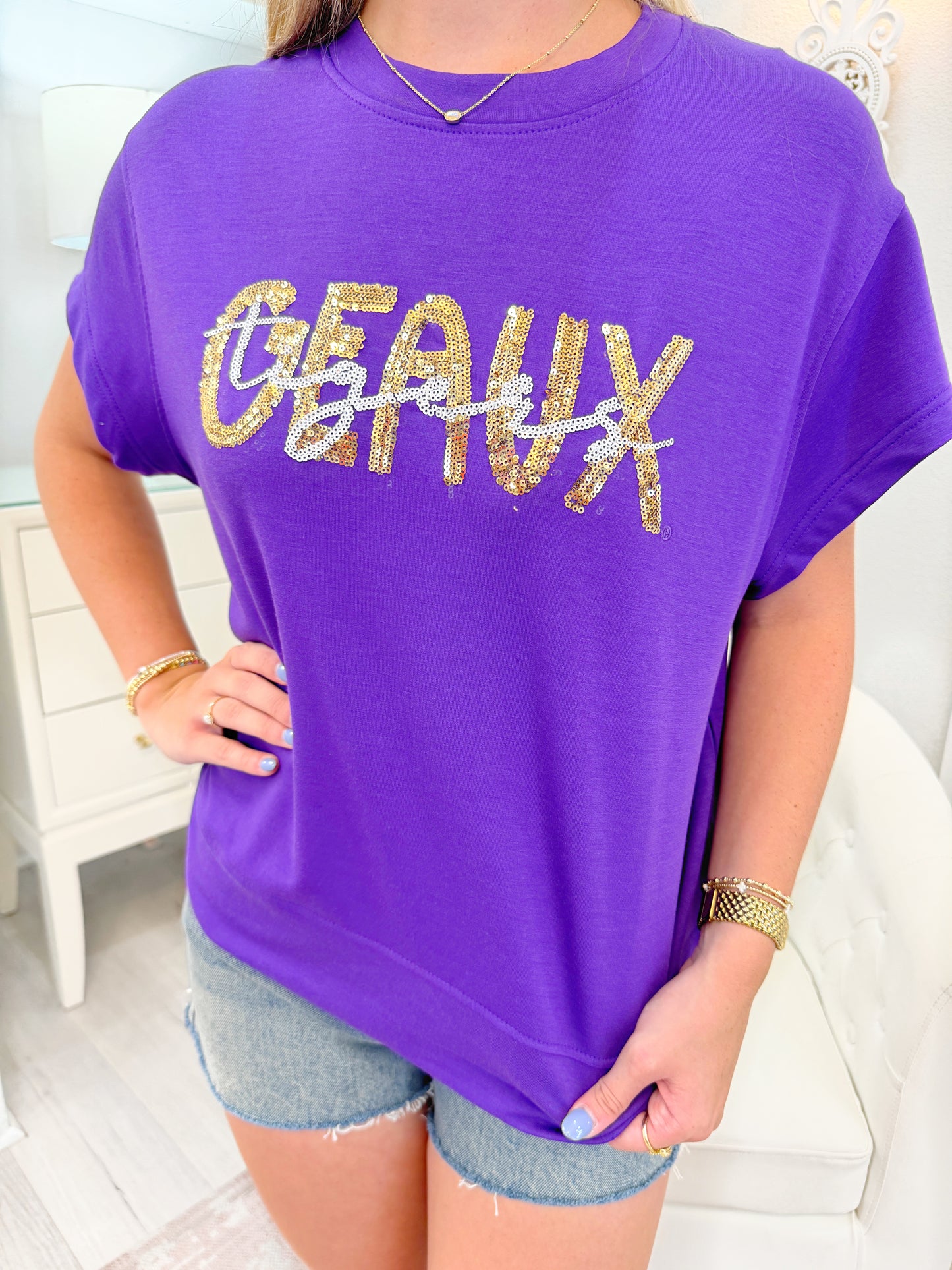 Emily LSU Top