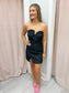 Women's dress, mini dress, textured dress, classy dress, fancy dress, homecoming dress, date night dress