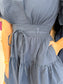 flutter sleeve dress, tiered dress, navy dress, olive dress, mini dress, woman's dress, sleeveless dress, v-neck dress, classy dress, boutique dress, strut and bolt dress