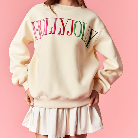 holiday sweatshirt, holly jolly sweatshirt, christmas sweatshirt, christmas sweater