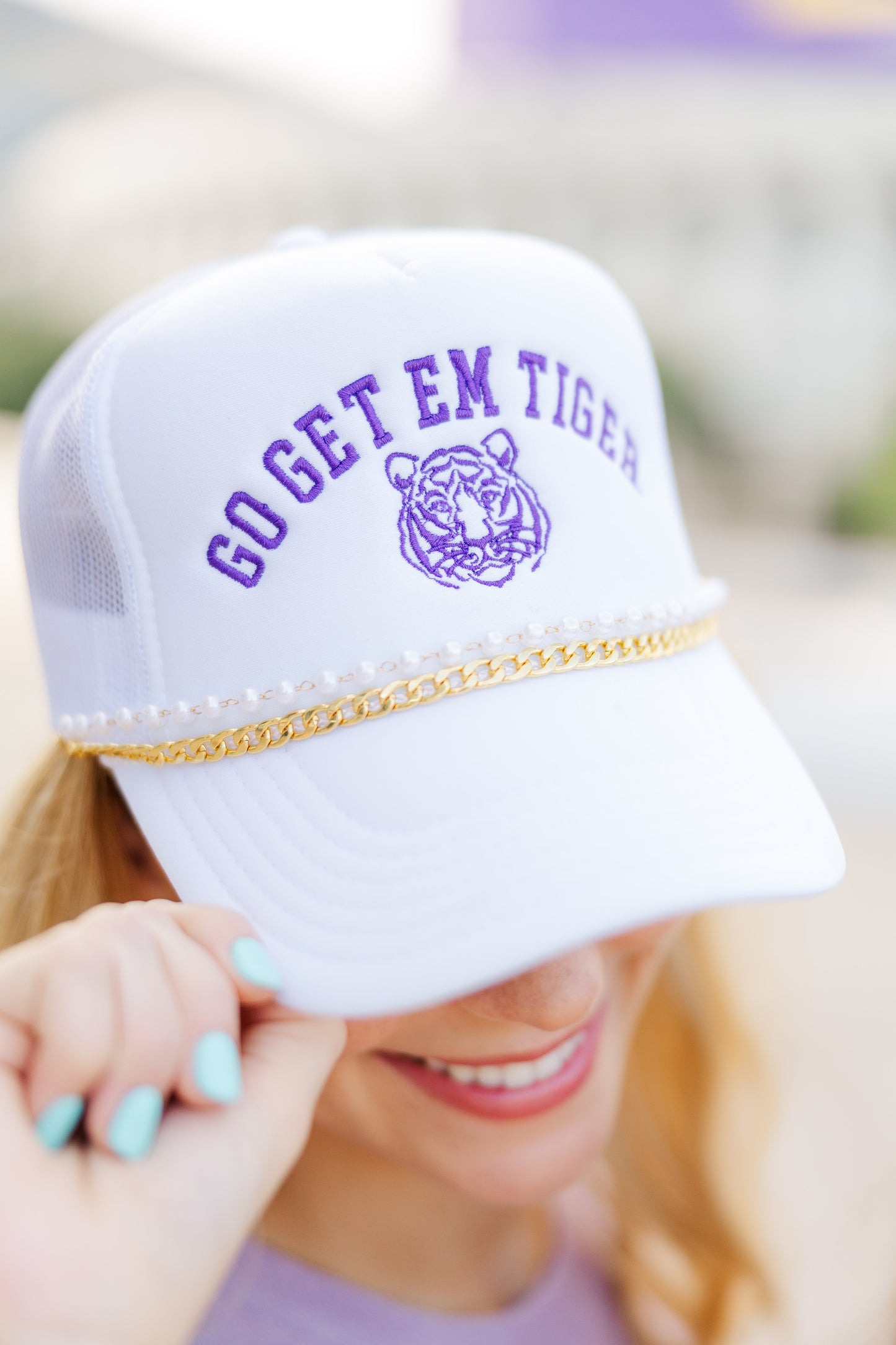 Go Get Em Tiger Chain Hat