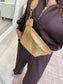 Checkered Crossbody Bag