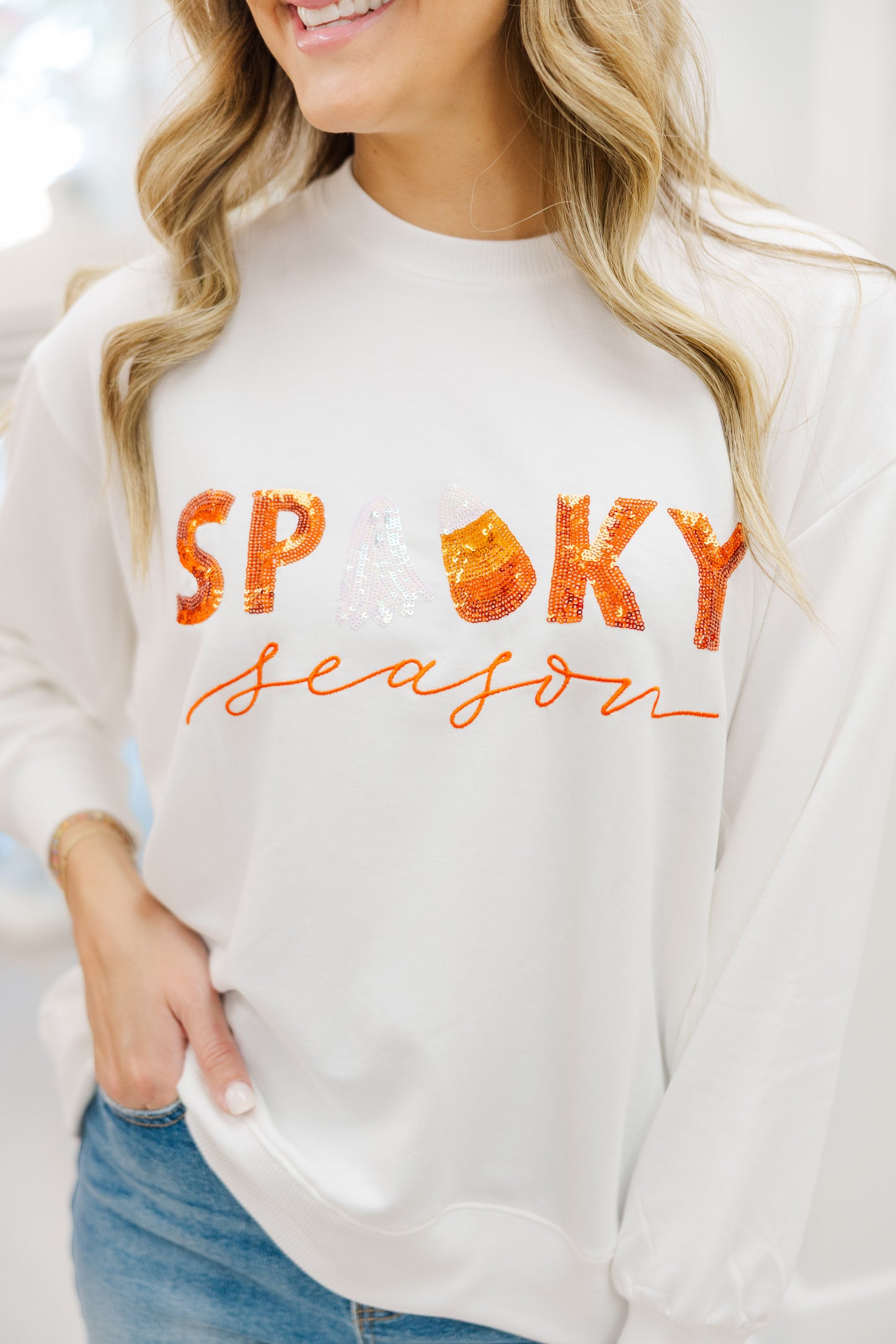 Sarah Spooky Season Sweatshirt