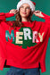 holiday, christmas, christmas long sleeve, merry sweater, merry sweatshirt, holiday sweatshirt