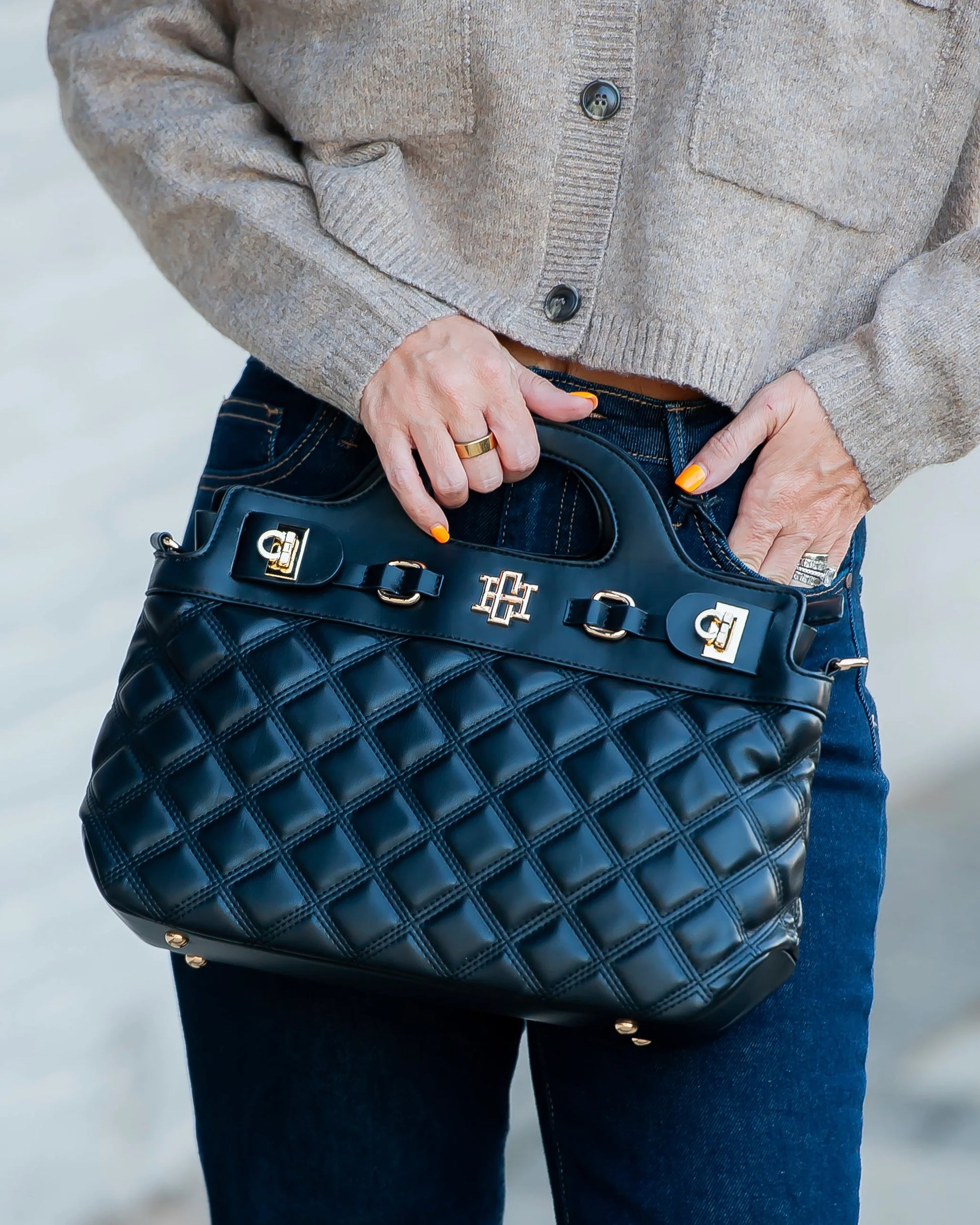 handbag, tote, purse, Caroline hill, Caroline hill purse