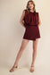 Sleeveless Round Neck Romper