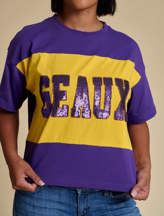 lsu tee, geaux tee, tiger tee, gameday tee