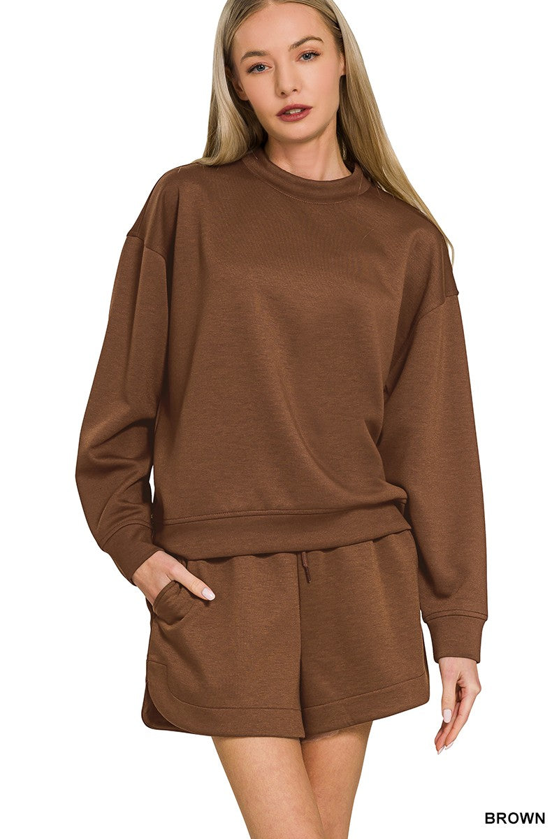 Scuba Pullover & Shorts Set