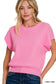 Short Sleeve Dolman Sweater