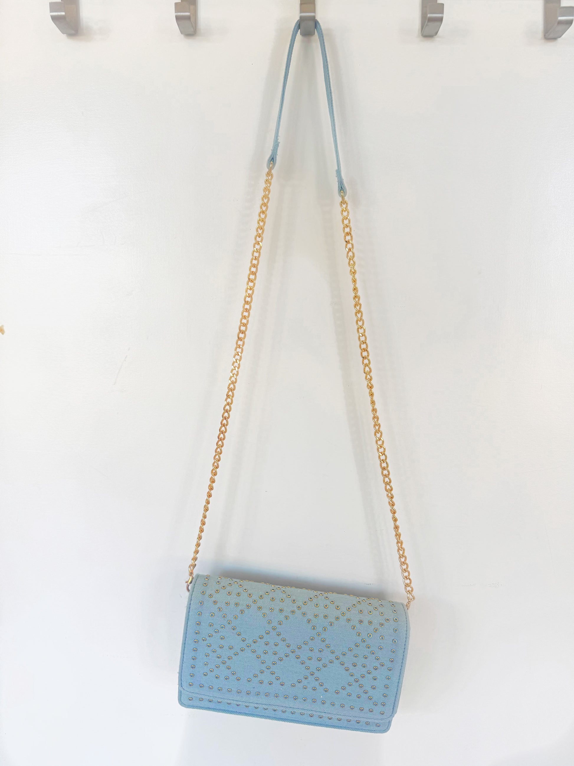 crossbody, purse, denim purse, denim crossbody
