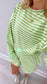 Striped Terry Set