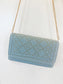 Denim Rhinestone Crossbody
