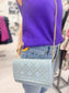 Denim Rhinestone Crossbody