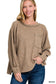 Brushed High Low Sweater